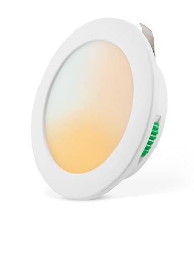 BOJIM LED Einbaustrahler AC/DC 12V Spots Wohnmobil 55mm 58mm 60mm Lochmass 4W IP44 Wasserdicht Einbauspot Slim Warmweiß Neutralweiß Kaltweiß Einbauleuchten Möbeleinbauleuchte für Camper Bad 6er