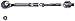 Dorman Premium TA14055PR Front Steering Tie Rod End Assembly Compatible with Select BMW Models