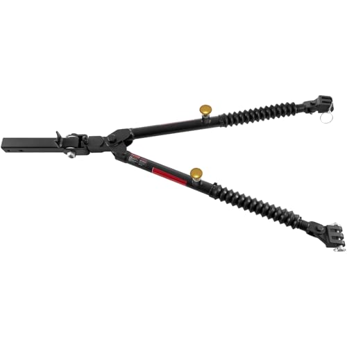 Vevor TOW BAR, 10000 LBS Towing Capacity With Ropes, Powder-Coating Alloy Steel Bumper-Mounted Universal Towing Bar With Max 52 Inches Telescopic Rod, Fits 2-Inch Connector, For Rv Car Trailer Truck thumb #10