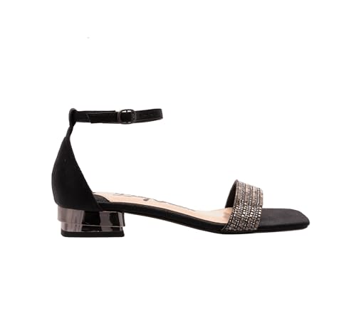 Lady Couture Doris Metallic Heel Flat Sandal