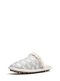 Michael Kors Women's Ada Slipper, Silver, 11