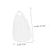 HONMEET Fashionable Doll Veil Headband White Lace Wedding Veil for Bride Doll Short Veiling Headpiece for Dollhouse Toy