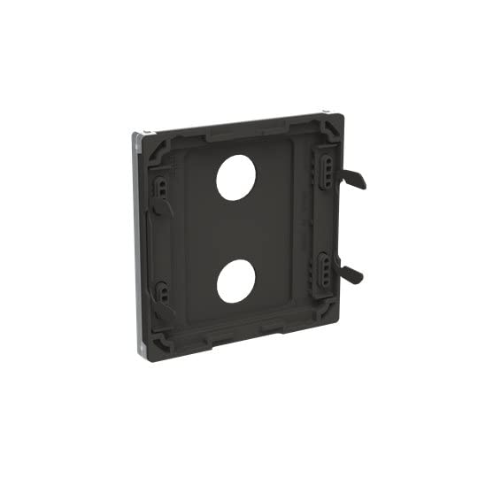 Tapa cristal negro toma VDI Niessen Sky con acabado elegante para salones modernos y oficinas 3