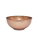 GoCraft Mothers Day Gifts Pure Copper Mixing Bowl with Hammered Finish for Salad, Egg Beating, Decorative & Kitchen Serving Purposes - 7.5"