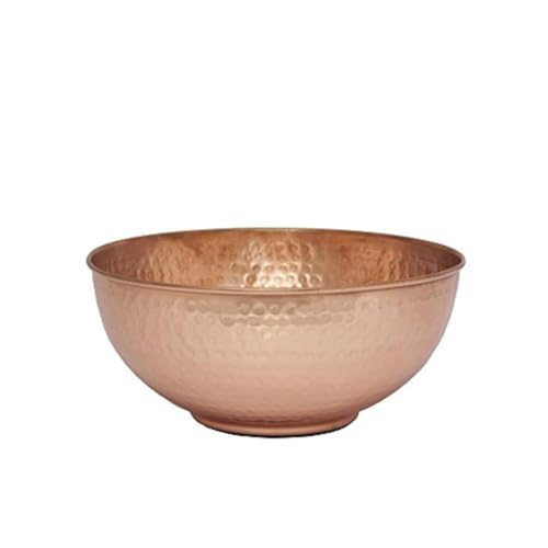 GoCraft Pure Copper Mixing Bowl with Hammered...