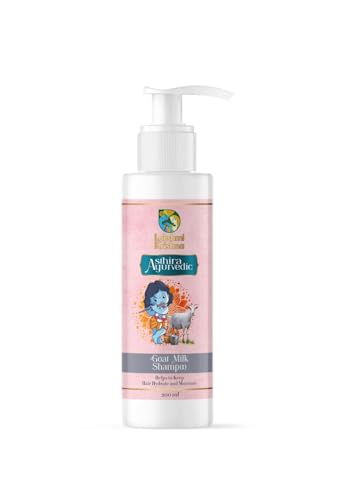 Image of Lakshmi Krishna NAturals Goat Milk Shampoo | Nourishing & Moisturizing Shampoo for Soft, Shiny Hair | Enriched with Natural Proteins & Vitamins | Suitable for All Hair Types inch