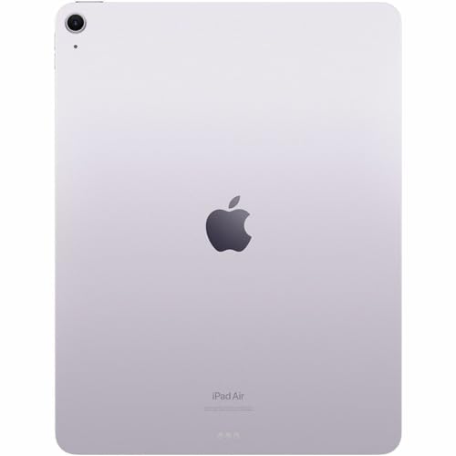 Image of Apple iPad Air, 2025 with M3 Chip (13-inch, Wi-Fi + Cellular, 256GB) - Purple (Renewed)