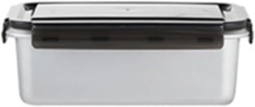 Ladfrol 保存容器 ステンレス 冷凍保存容器 食品保存容器 密閉容器 弁当箱 ステンレス 蓋付き 密閉 コンテナ 冷凍 冷蔵庫 冷凍容器 お弁当 大容量 漏れ防止 再利用可能 耐冷 大容量 2800ML 密閉・漏れ防止弁当箱 食洗器OK 冷蔵庫 冷凍