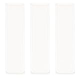 TOKIDNY Probenküvette 3 Stück Glasküvetten 10mm Transparent Langlebig Für Wissenschaftliche Forschung Und Ausbildung