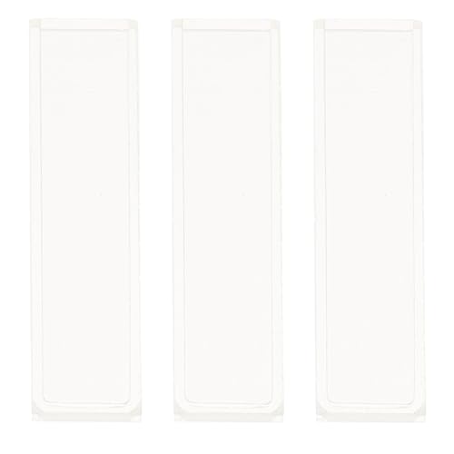 Healeved - Healeved Cuvettes en Verre Optique 5 MM Lot de 3 Pièces Cellules Spectrophotométriques pour Laboratoire Compatibles Spectrophotomètre Uv-Vis Accessoires Précis pour Analyse