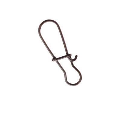 Rite Angler Duo-Lock Snap 20, 30,40 lb. Stainless Steel, Silver, Black (25 Pack) Fishing Lure to Line Connectors for Freshwater Saltwater Fishing