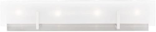 Miniatura 10 de Generation Lighting 4430802-05 - Lámpara de pared para baño de 2 luces (cromada) 4430802-05  Lámpara de baño para decoración del hogar  La lámpara