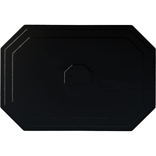 Image of Ekena Millwork CM25FEPLS - 25 1 /4 inchW x 17 1 /4 inchH x 1 3 /4 inchP Felix Ceiling Medallion - Ceiling Medallion, Platinum