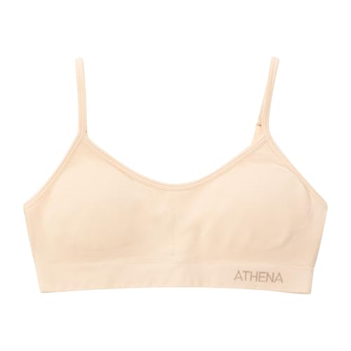 Athena Nahtlose Mode, BH, Unterwäsche für Mädchen, beige, 10 Jahre