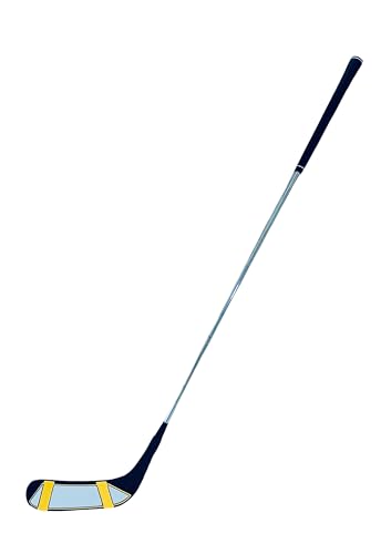 Replica Happy Gilmore 2 Golf Putter, 3D Printed, Fun Party Gag Gift with Key Chain and Sock Cover, Black