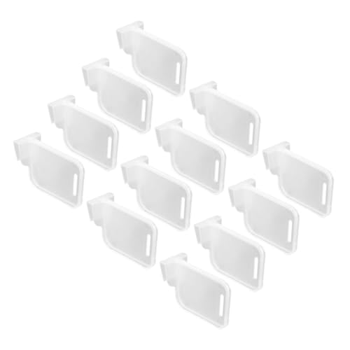 CIYODO 12 Piezas Divisores Ajustables para Frigorífico Organizador Multifuncional para Puerta Lateral Separadores de Espacio para Nevera y Congelador Accesorios Prácticos para Cocina
