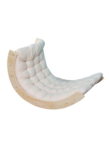 Buxibo Mini-Kletterbogen – Kletterbogen aus Holz mit Kissen...