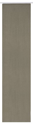 Elbersdrucke blickdichter Schiebevorhang Lino 06 braun 245 x 60 cm Flächenvorhang für Wohnzimmer Schlafzimmer Flur 190279 Elbersdrucke blickdichter Schiebevorhang Lino 06 braun 245 x 60 cm Flächenvorhang für Wohnzimmer Schlafzimmer Flur 190279