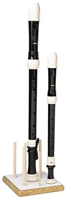 Harmony Consort Recorder Stand, 7pc White