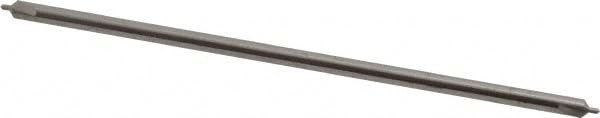 Hertel Combo Drill & Countersink, #1, 1/8" Body Diameter, Solid Carbide, 3/64" Point Diameter, Bright Polished Finish, 118° Angle, 4" Overall Length, Right Hand Cut