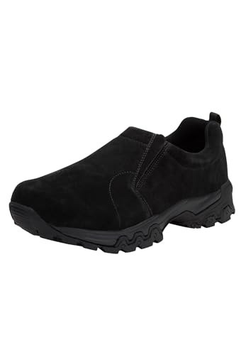 KingSize Men's Wide Width Suede Slip-On Shoes