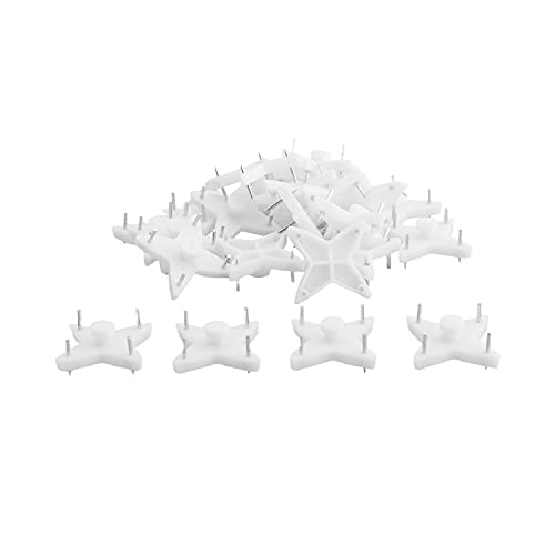 Image of Bettomshin Hardwall Hanger for Hardware, Fasteners & Hooks Wall Mount Non-Mark Hook Picture Photo Frame Hangers, 50Pcs