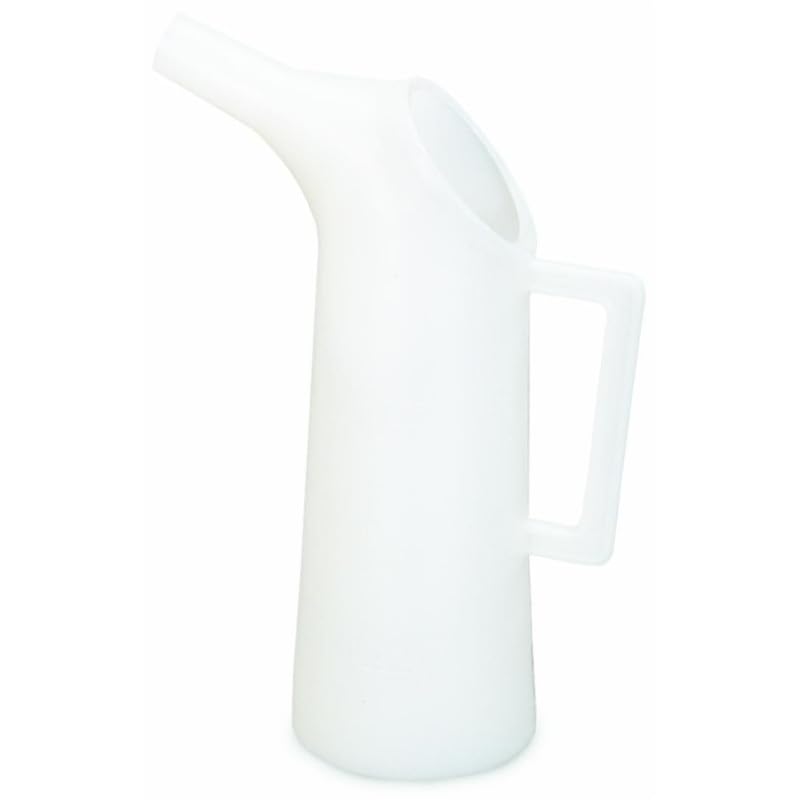 AMA Broc gradué 5 L Blanc 5 litres Pitcher en Plastique