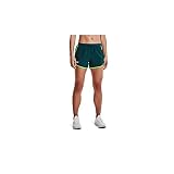 Under Armour Damen Fly by 2.0 Running Shorts Kurz, Dark Cyan (463)/Cosmos, X-Large