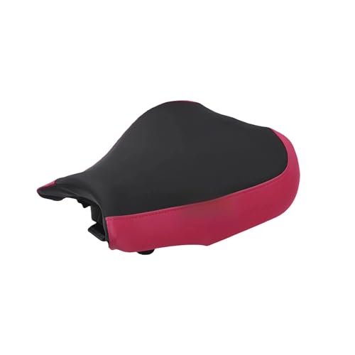 Asiento para 675SR modificado con acolchado grueso de diseño premium en color negro y rosa