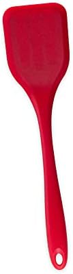 Oikos - Espátula de Silicone Reta Vermelha