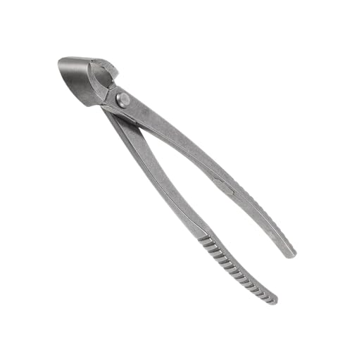 DOITOOL Tijeras de Podar Bonsáis de Acero Inoxidable Plateado Herramienta Manual para Jardinería Mango Antideslizante Ergonómico Tijeras para Flores y Ramas Ideales para Cuidado y