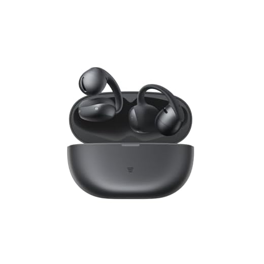 SHOKZ OpenDots Air Open-Ear-Kopfhörer mit Clip-on, ultraleichten 6,3 g, sicherer Passform, Deep Bass, 36 Std. Wiedergabezeit, Bluetooth 6.1, klare Anrufe bei Arbeit und Sport, IP55, Schwarz
