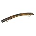 Parcelona French 4 Inches Long and Thin Celluloid Tortoise Shell Hair Clip Barrette