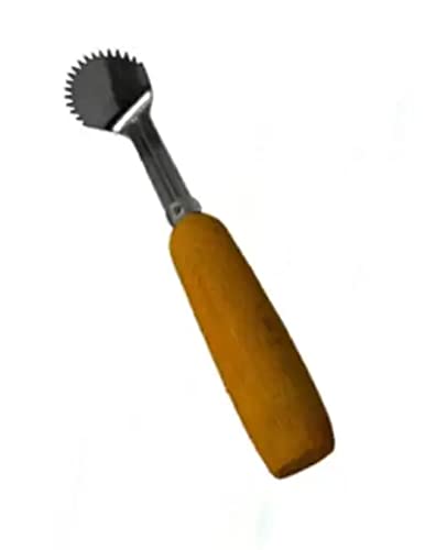 AGROMARK Handheld Wooden Handle Coconut Scrapper (Coconut Chopper/Grinder/Scraper) Coconut Grater (1)