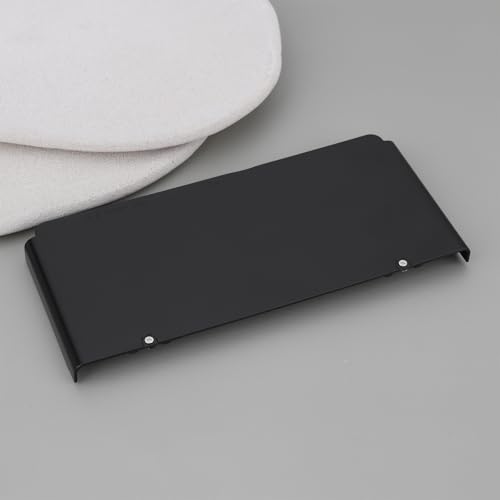 Image of Front Back Faceplate Plates Upper Battery Housing Shell Cover Compatible with Nintendo New 3DS 2015 Version, Black