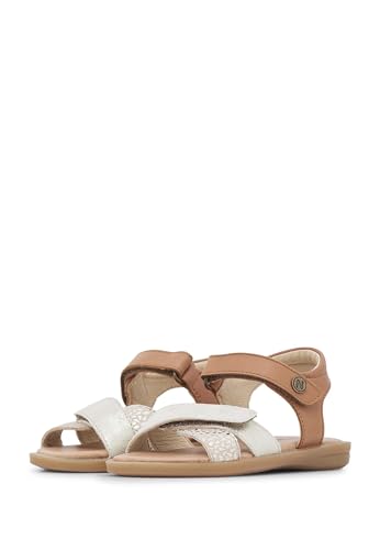 NATURINO WEEKO Leather and Suede Cognac Sandals3