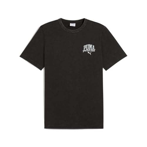 T-shirt graphique PUMA noir idéal pour le sport et les sorties urbaines