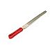 AHYYLKLPER 250mm Diamond Plate File Great Fit for Carbide Gold Platinum Silver Hand Tool Accessories