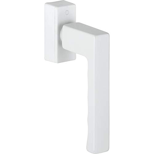 HOPPE 11736021 - Maniglia per finestra Toulon-Secu Forte, 90°, VK 32-42, colore: Bianco