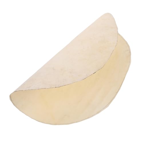 ibasenice 50cm Goat Skin Drum Head Flat Round African Drum Skin High Strength and Easy to Replace for Percussion Instruments