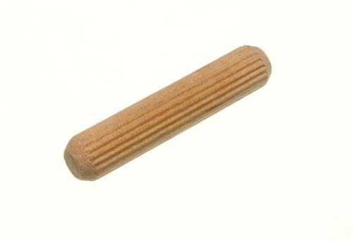 Chevilles en bois M8 x 40 mm One Stop DIY pour monter facilement vos étagères et placards de salon