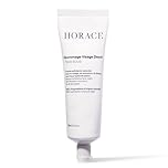 HORACE Gentle Face Scrub for Men - Exfoliating Cream with Argan Seeds, Murumuru Butter and Vitamin E - Pore Unclogging Skincare for All Skin Types - Unscented, 75 ml
