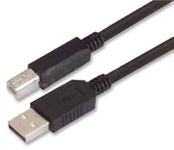 Amazon.com: L-Com USB Cable, Type A Male/Type B Male, 0.5M
