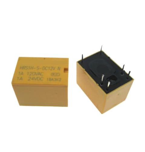 Relais de télécommunication 12V HRS1H-S-12VDC miniature 6 broches CC à souder