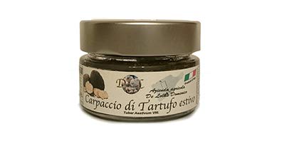 Carpaccio di tartufo estivo. 6 vasetti x 80 gr. Tartufi di Domenico de Lollis
