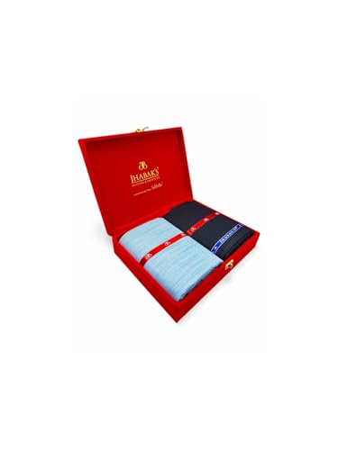 Image of JHABAK'S Unstitched Cotton Blend Solid Shirt & Trouser Fabric - 2.25 m Shirt Cloth - 1.20 m Pant Piece