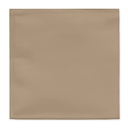 Image of Jacob Alexander Men's Pocket Square Solid Color Handkerchief