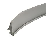 prime-line Produkte, P 7768 Glas Glazing Spline, grau Vinyl, 200 ’