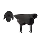 Resistente y duradero: el soporte está hecho de metal con recubrimiento de polvo negro.