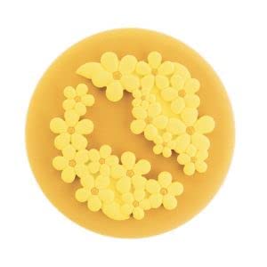 silikomartSilicone Mould for Single portions Flower Power, Non-Stick, 6 Cavities, Set of 10 Cake Pans, Ø 140 h 10 mm Volume 2 x 80 ml Tot. 160 ml